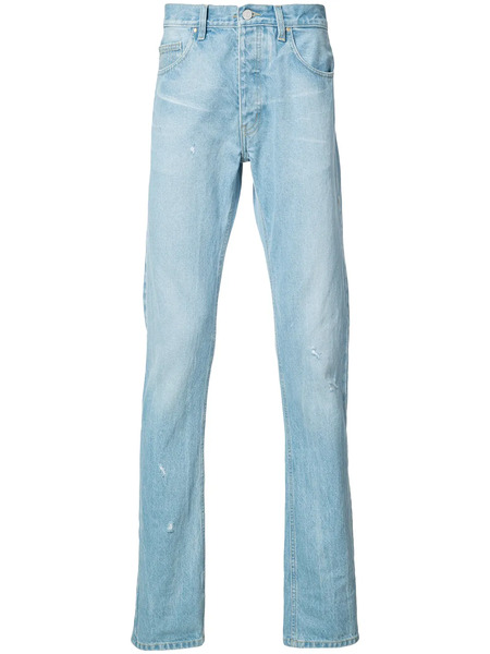  Ex Infinitas Mid-rise Straight Leg Jeans - Blue 