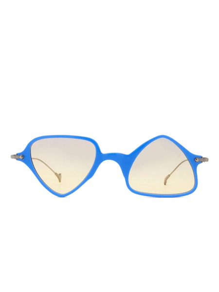  Eyepetizer Geometric-frame Sunglasses - Blue 