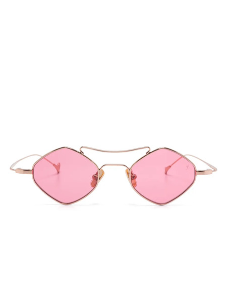  Eyepetizer Geometric-frame Sunglasses - Gold 