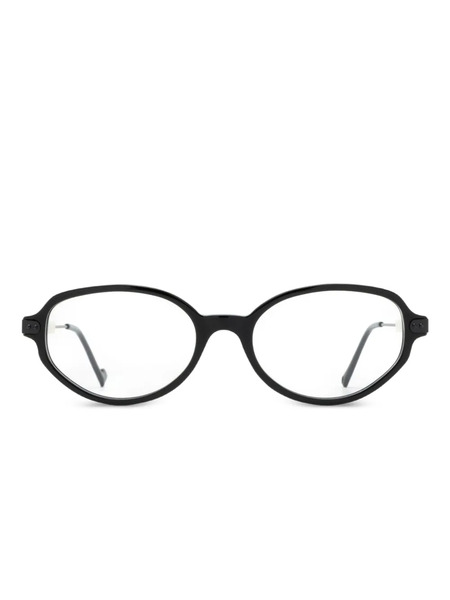  Eyepetizer Madison Oval-frame Glasses - Black 