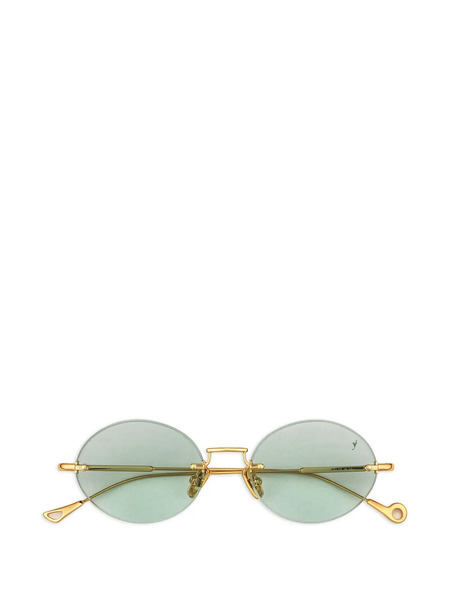  Eyepetizer Met Round-shape Metal Sunglasses - Green 