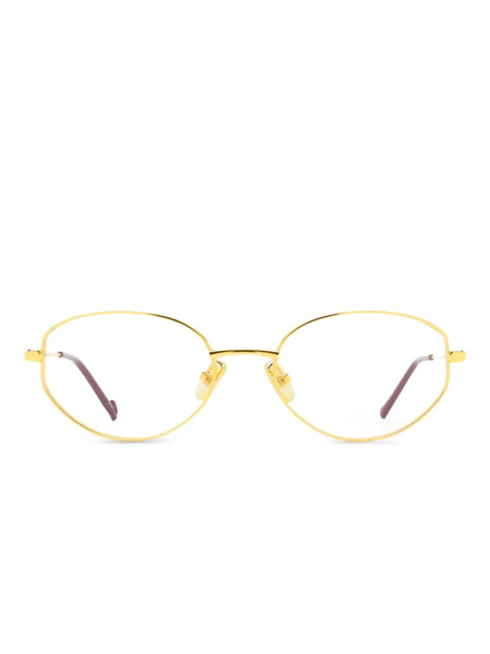  Eyepetizer Oval-frame Glasses - Gold 