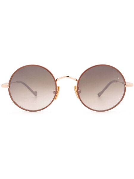  Eyepetizer Quatre Round-frame Sunglasses - Gold 