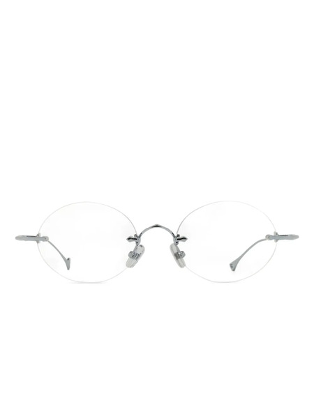  Eyepetizer Round-frame Metal Glasses - Silver 