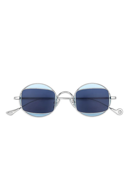  Eyepetizer Round-frame Sunglasses - Silver 