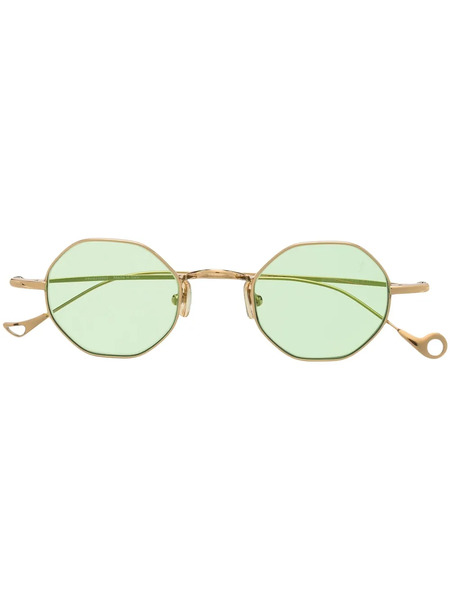  Eyepetizer Tinted-lenses Geometric-frame Sunglasses - Gold 