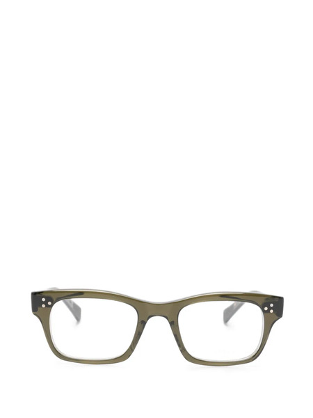  Eyevan7285 Geometric Glasses - Green 