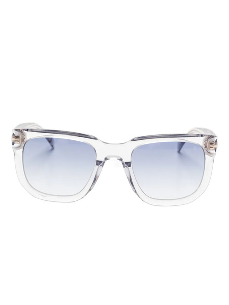  Eyewear By David Beckham Db 7118/s Square-frame Sunglasses - White 