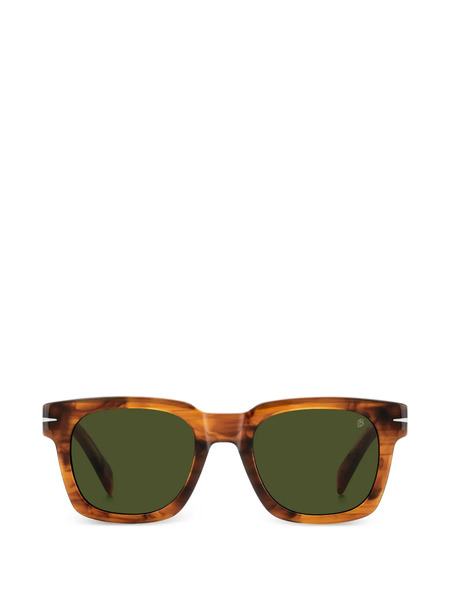  Eyewear By David Beckham Square-frame Sunglasses - Brown 