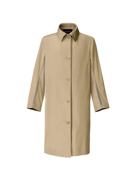  Fabiana Filippi Piped Coat - Neutrals 