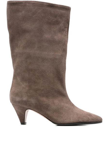  Fabio Rusconi 65mm Palaia Pointed-toe Boots - Brown 