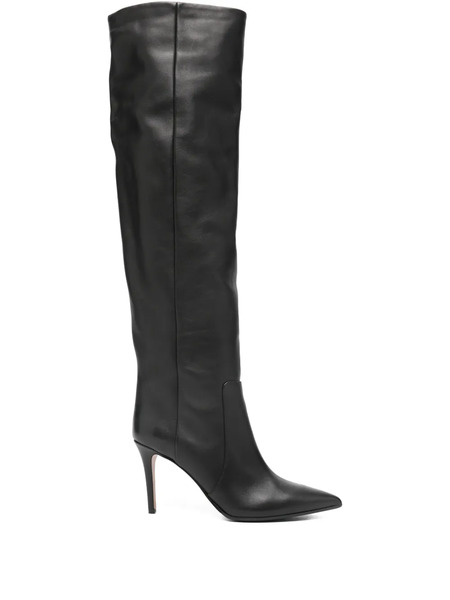  Fabio Rusconi 90mm Pointed-toe Knee-high Boots - Black 