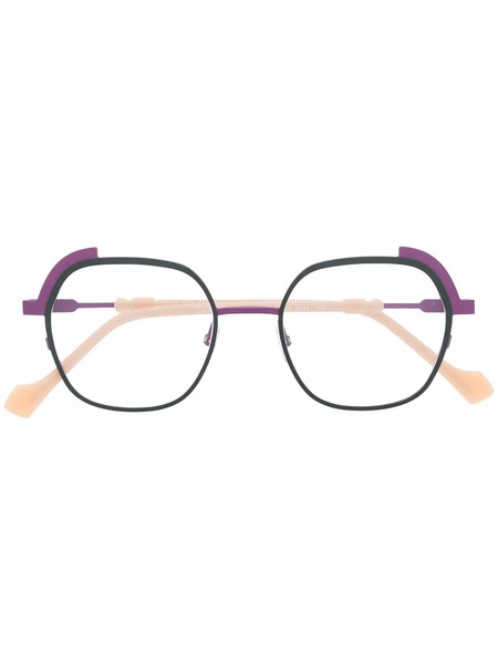  Face à Face Layered-frame Glasses - Purple 