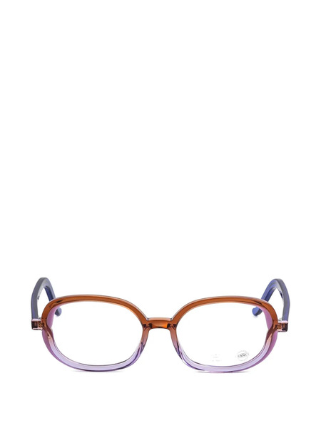  Face à Face Oval Frame Glasses - Brown 