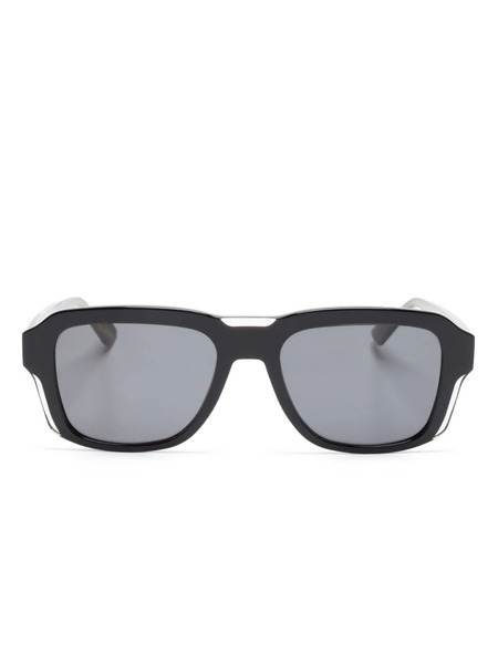  Face à Face Shiro 2 Square-frame Sunglasses - Black 