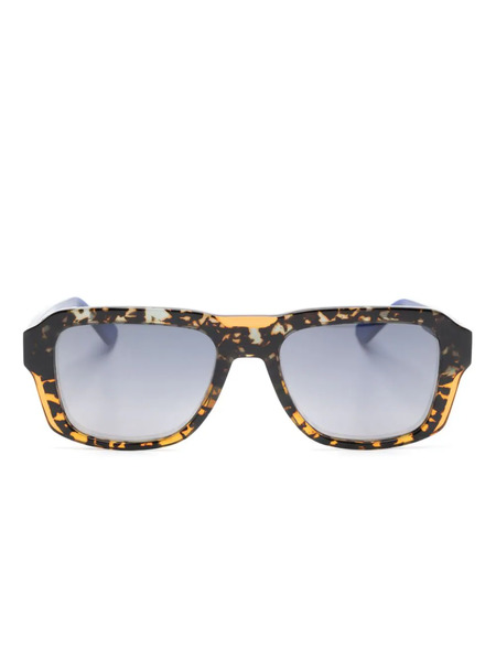  Face à Face Shiro 2 Square-frame Sunglasses - Brown 