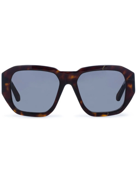  Face Hide Broken Cosmo Sunglasses - Brown 