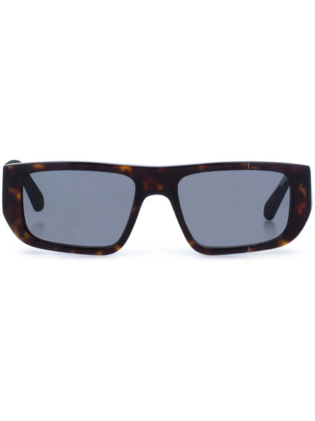  Face Hide Broken Vision Sunglasses - Brown 