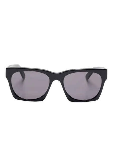  Face Hide Square-frame Sunglasses - Black 