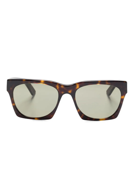  Face Hide Tortoiseshell-pattern Sunglasses - Brown 