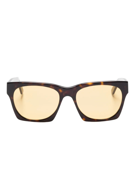  Face Hide Tortoiseshell-pattern Sunglasses - Brown 