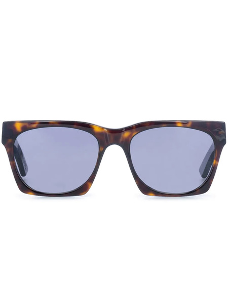  Face Hide Wayfarer-frame Sunglasses - Brown 