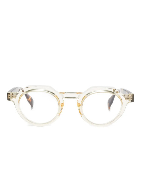  Factory900 Rf070 Round-frame Glasses - Yellow 