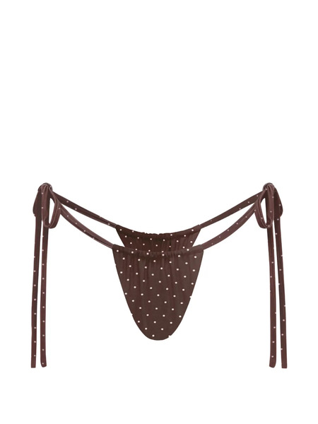  Fae Swim Birdie Reversible Floral Bikini Bottoms - Pink 