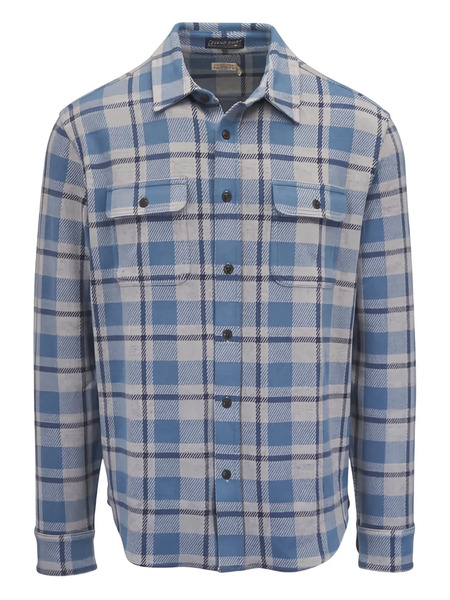  Faherty Checked Shirt - Blue 