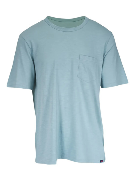  Faherty Chest-pocket T-shirt - Blue 