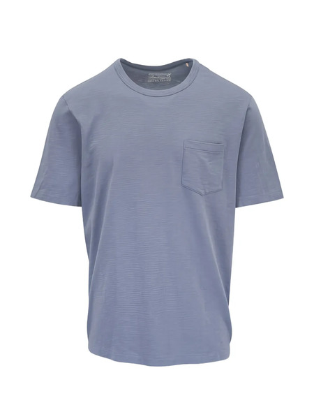  Faherty Chest-pocket T-shirt - Blue 