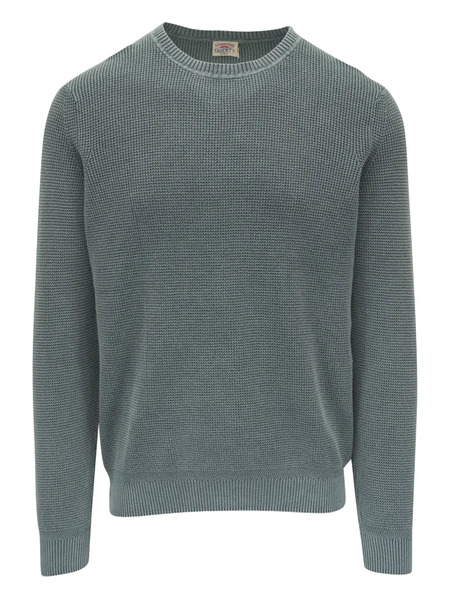  Faherty Crew-neck Jumper - Green 