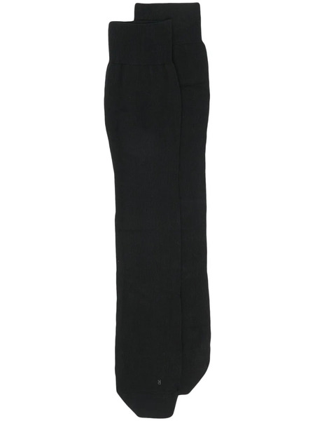  Falke Text-print Crew Socks - Black 
