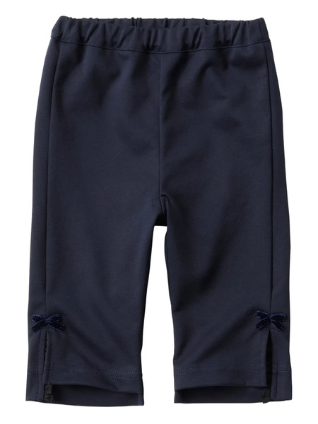  Familiar Bow-detail Trousers - Blue 
