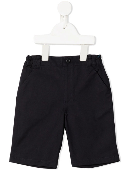  Familiar Elasticated Straight-leg Trousers - Black 