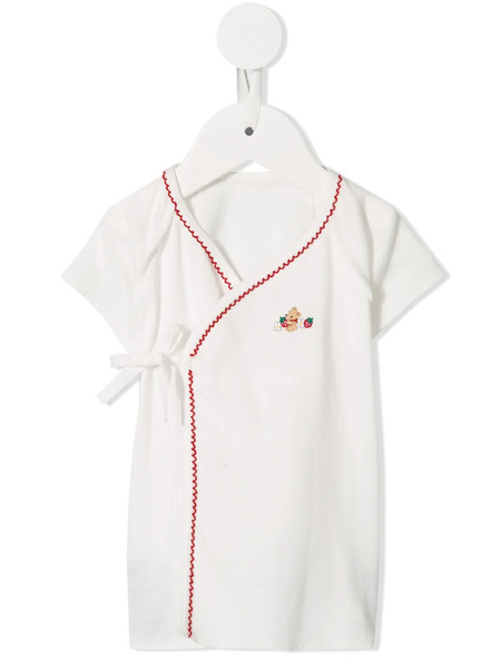  Familiar Wrap T-shirt - White 
