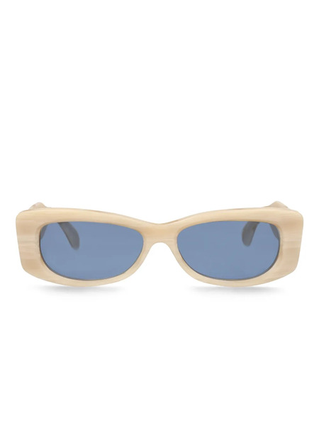  Family Affair Rectangle-frame Sunglasses - Neutrals 