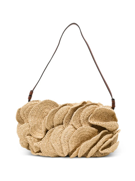  Farm Rio Raffia Shoulder Bag - Neutrals 