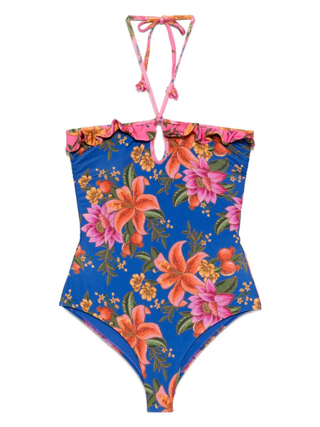  Farm Rio Summer Fruit One-piece - Blue 