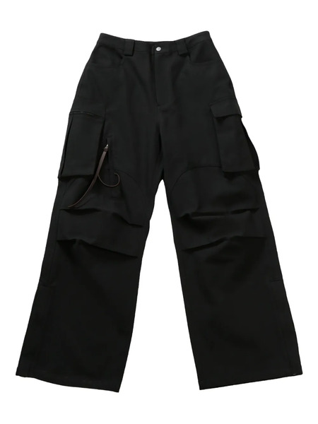  Fax Copy Express Cargo Style Trousers - Black 