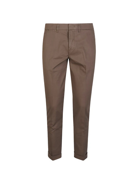 Fay Belt-loops Trousers - Brown 