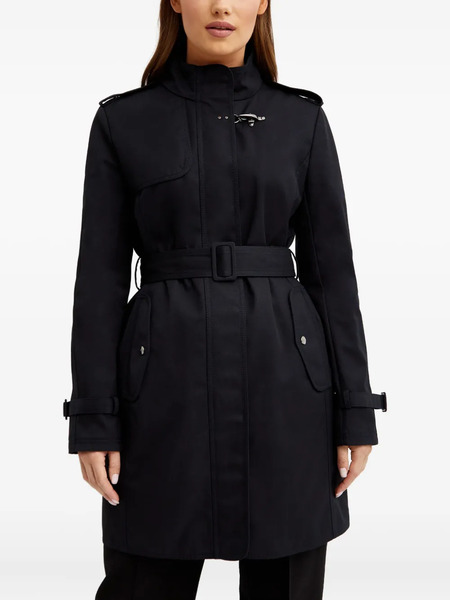  Fay Belted Coat - Black 
