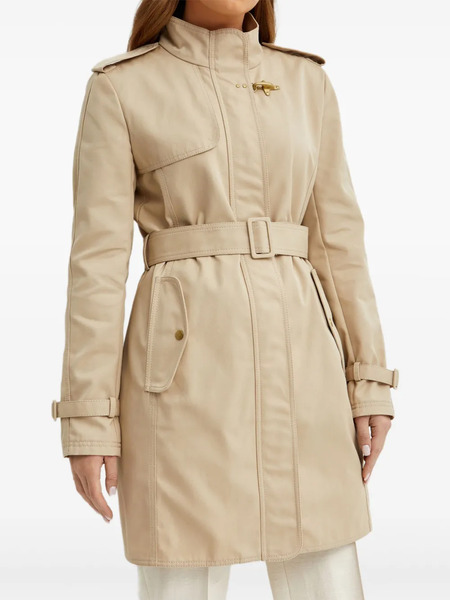  Fay Belted Hook Coat - Neutrals 