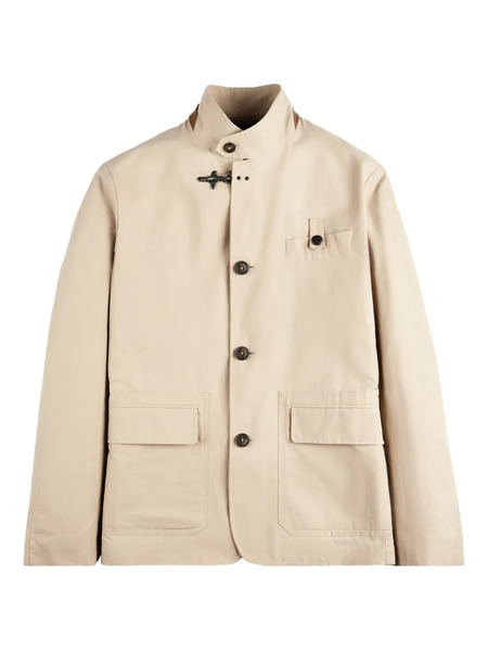  Fay Buttoned Jacket - Neutrals 
