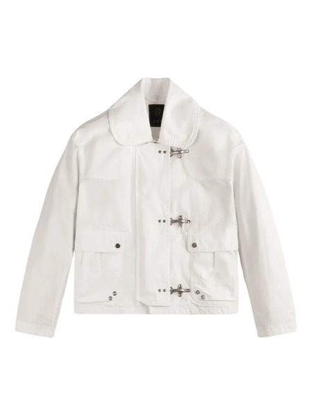  Fay Buttoned Jacket - White 
