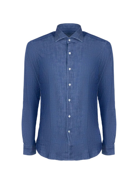  Fay Buttoned Shirt - Blue 