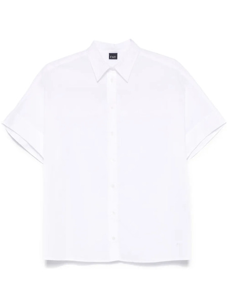  Fay Cotton Shirt - White 