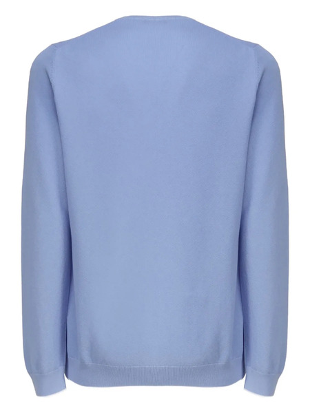  Fay Cotton Sweater - Blue 