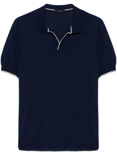  Fay Cotton Top - Blue 