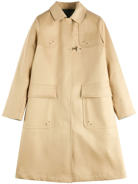  Fay Cotton Trench Coat - Neutrals 